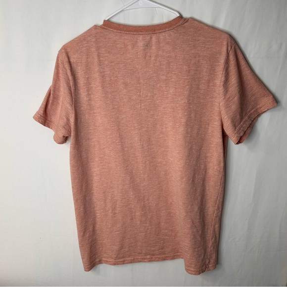 Goodfellow & Co Men’s V-Neck Tee in Warm Orange Standard Fit Short Sleeve M - Picture 4 of 10